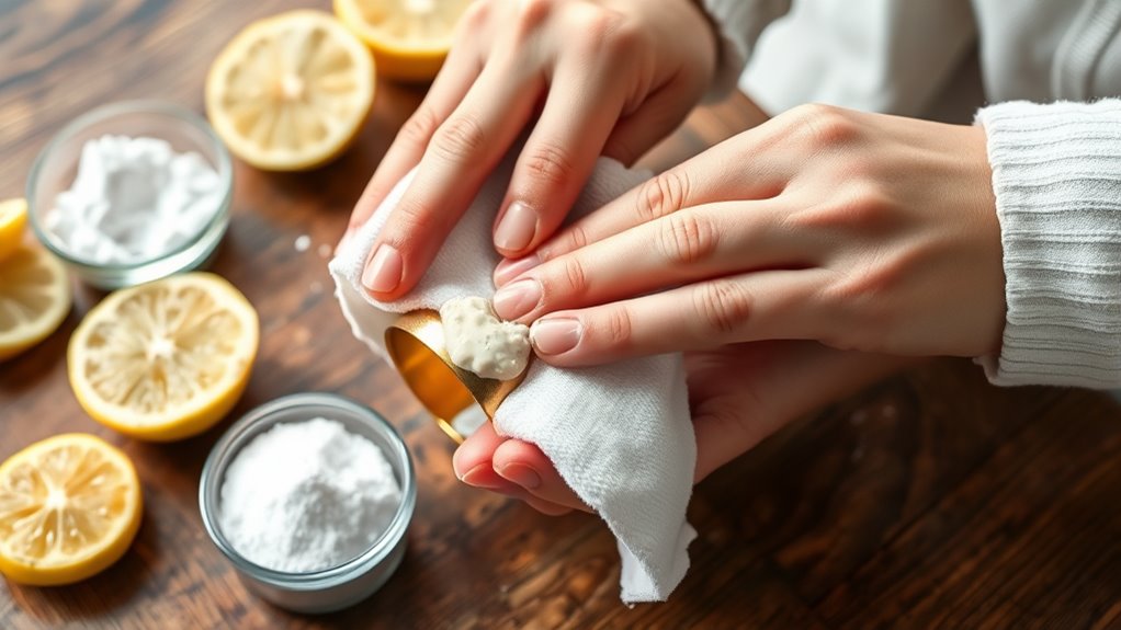 natural brass cleaning methods