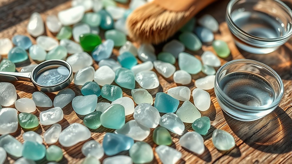 natural smooth flaw free glass