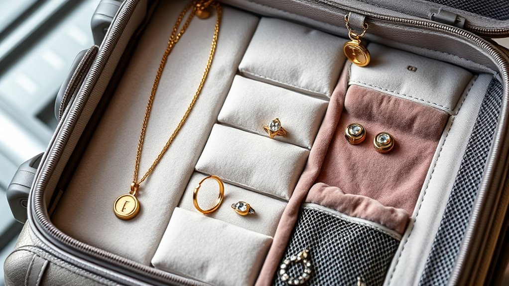 organize jewelry by type