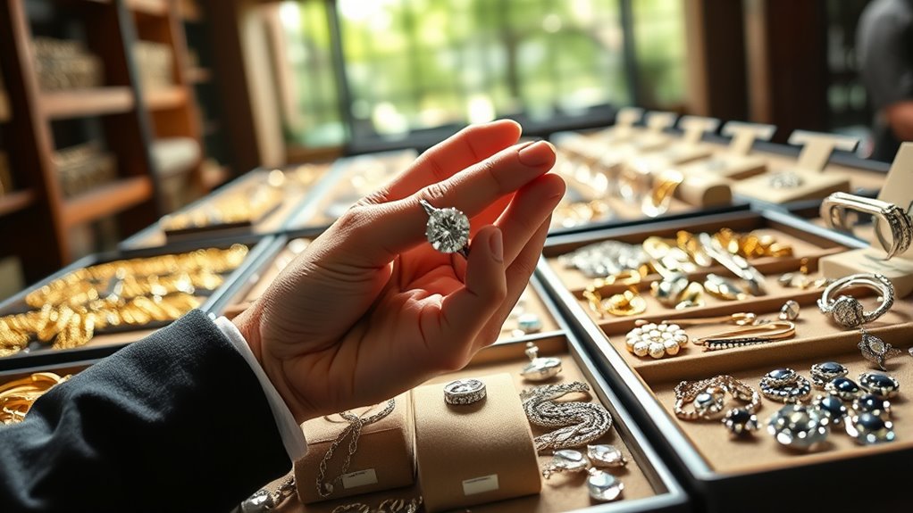 precious metals and gemstones