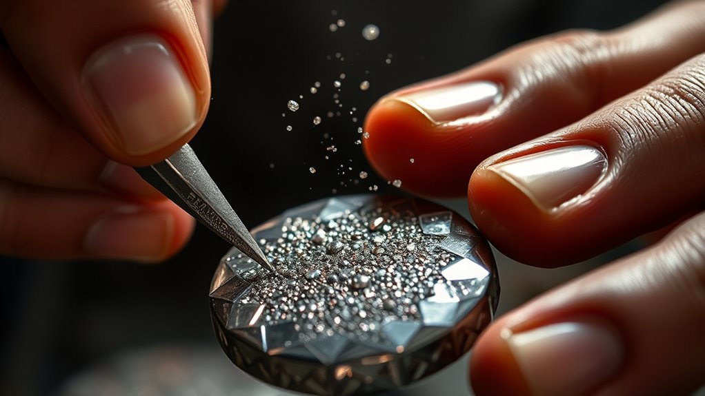 precise faceting maximizes sparkle