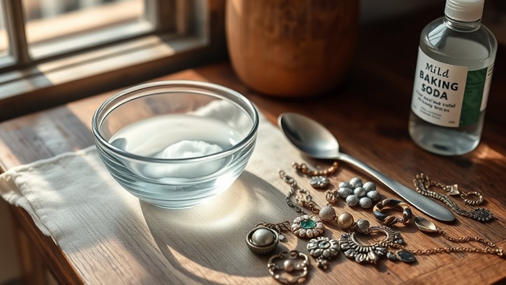 prepare gentle cleaning solution