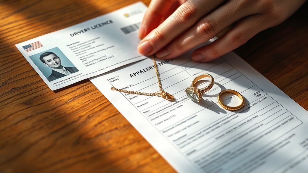 prepare jewelry ownership documents