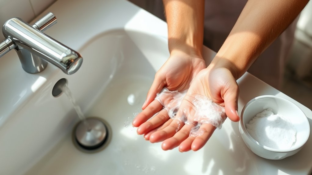 prepare skin before stain removal