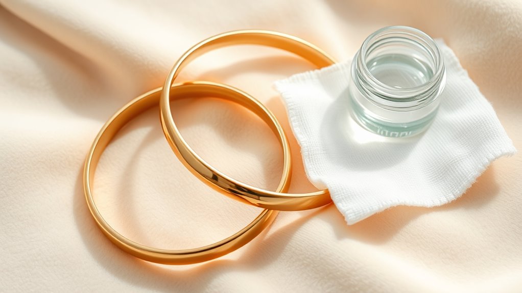 prevent tarnish with protective measures