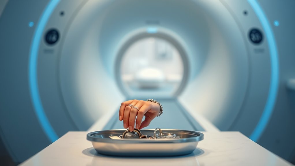 remove jewelry before mri