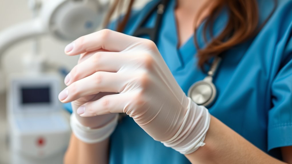 remove jewelry to prevent infections