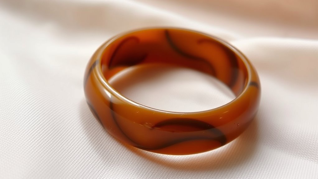 rich vintage marbled appearance