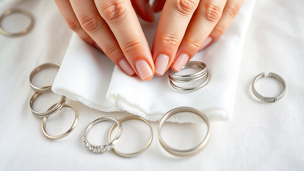 rinse dry polish shine