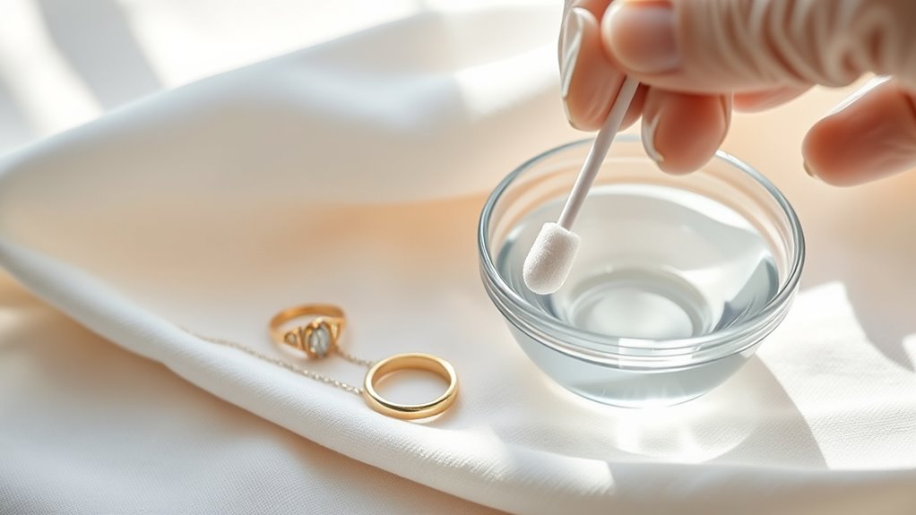 safe alcohol jewelry disinfectant