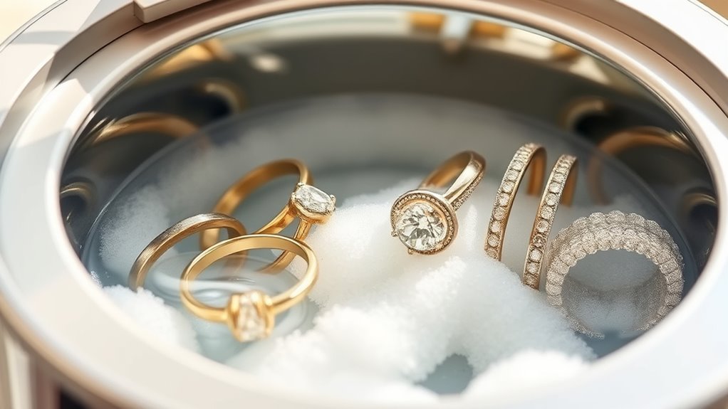 safe jewelry for ultrasonic cleaning