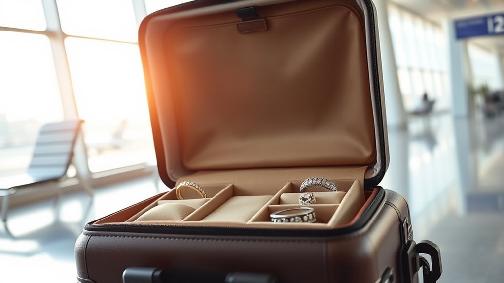 secure jewelry during travel