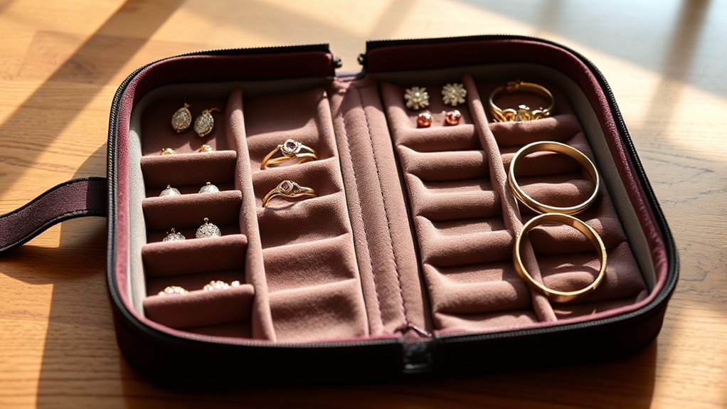 secure jewelry during travel