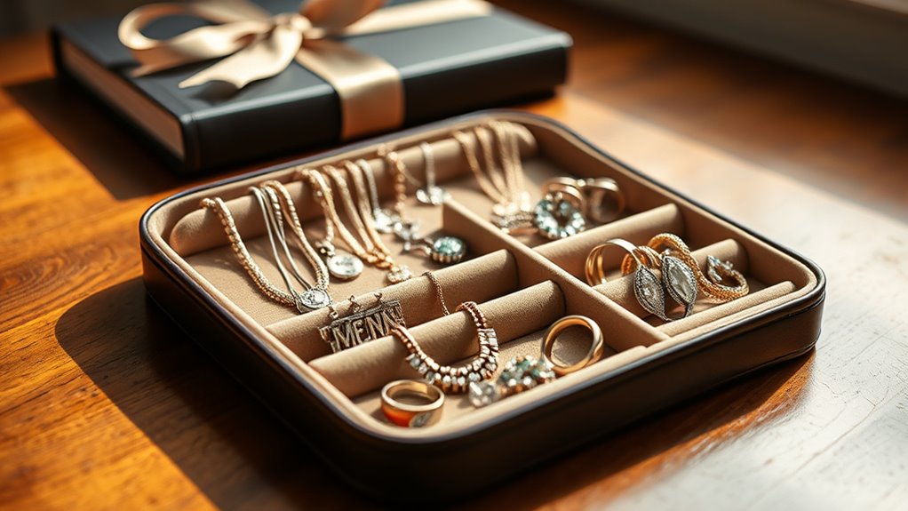 secure organized jewelry packing
