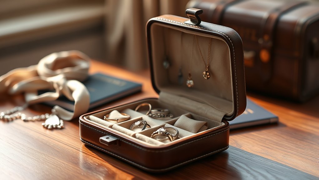 secure organized jewelry storage