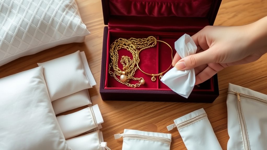 securely organize jewelry during move