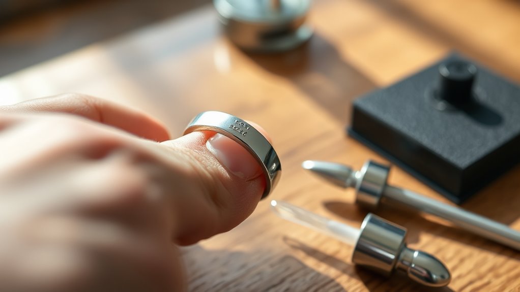 silver alloy composition and markings