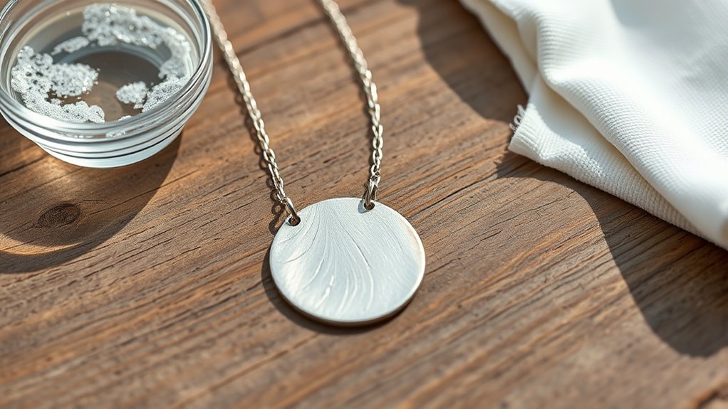 silver tarnish from oxidation