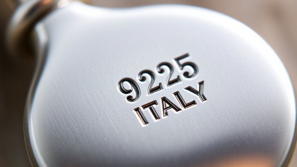 sterling silver authenticity mark