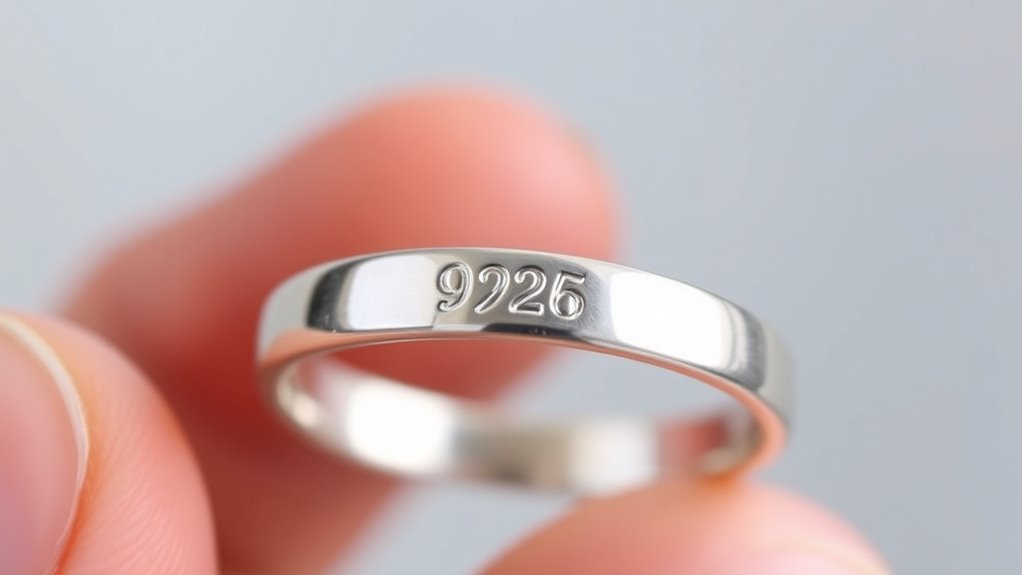 sterling silver authenticity mark