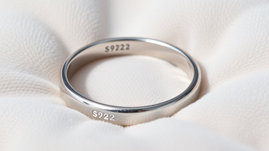 sterling silver authenticity mark