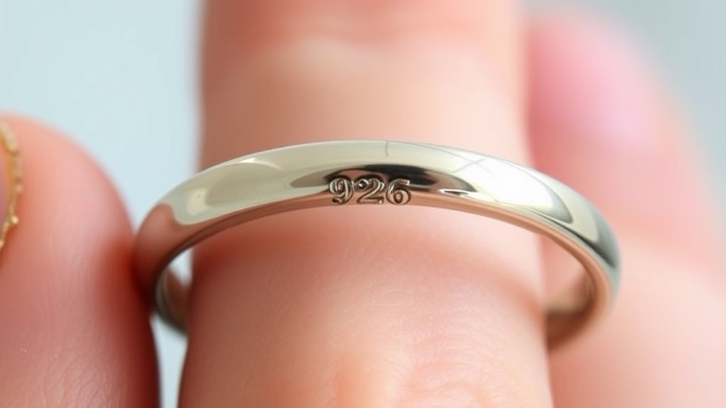 sterling silver certification mark