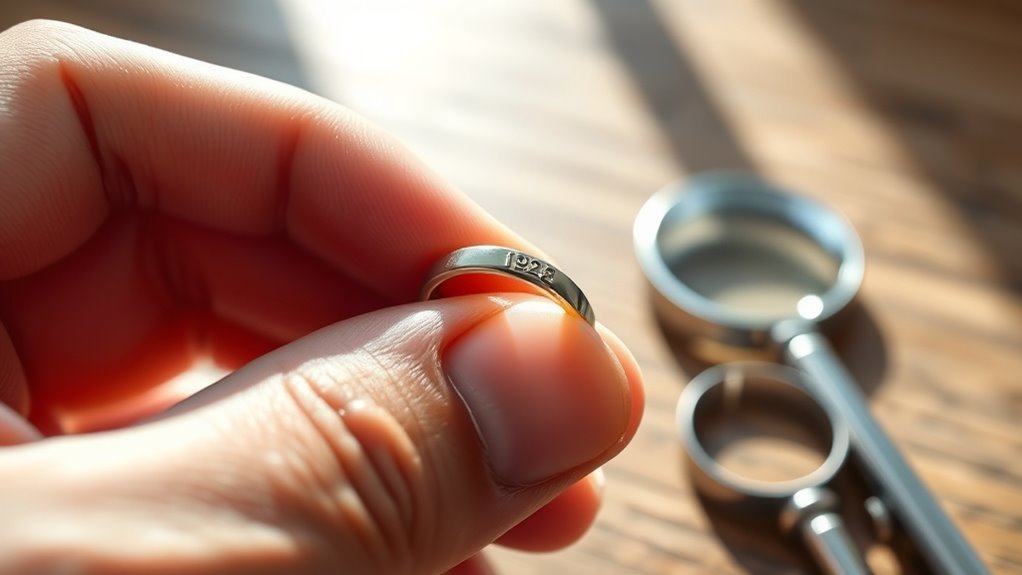 sterling silver hallmark verification