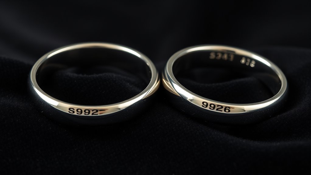 sterling silver markings explained