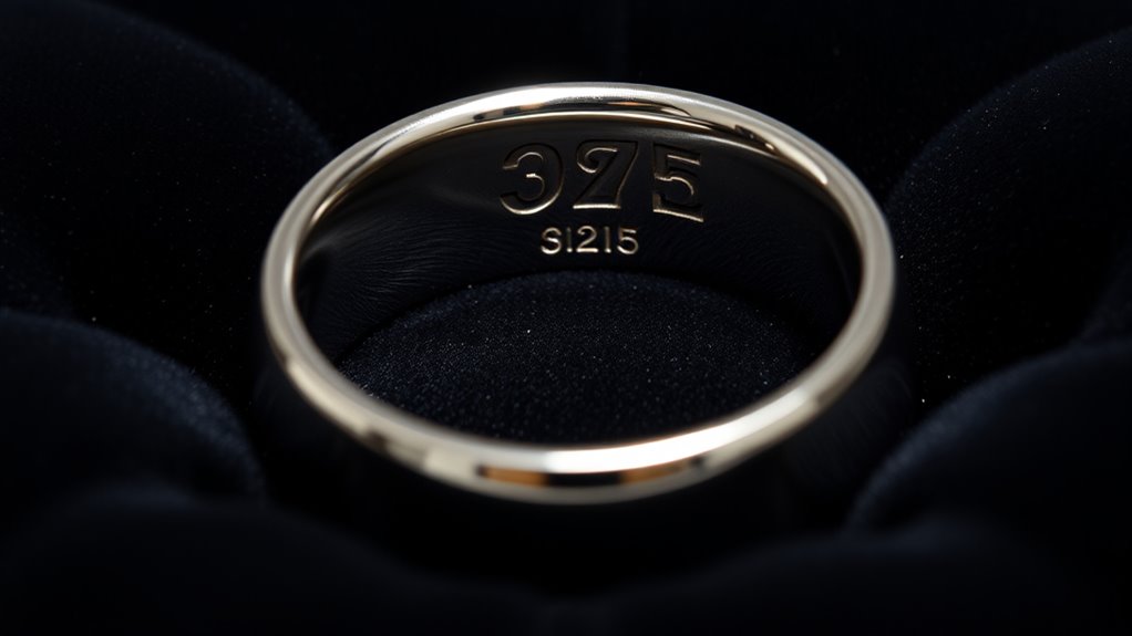 sterling silver markings