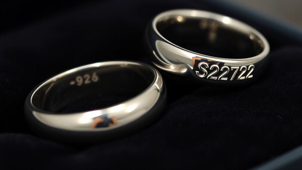 sterling silver markings identical