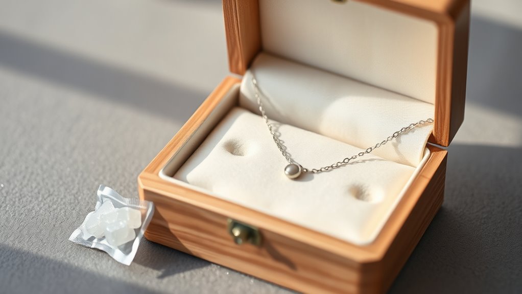 store jewelry in dry cool environment