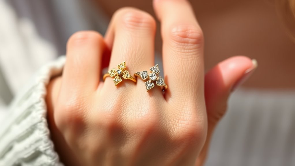 variety of stylish knuckles