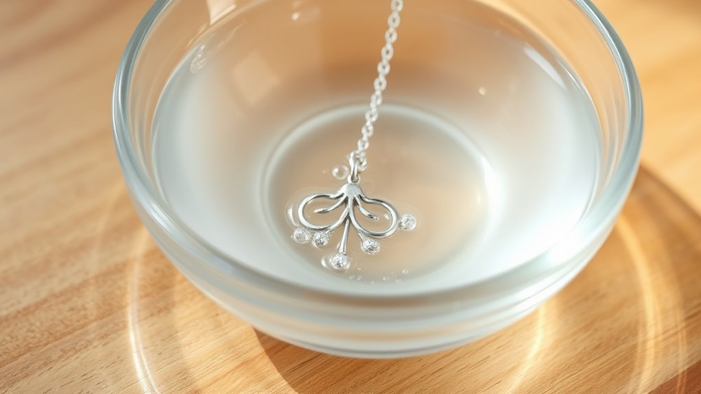 vinegar cleans jewelry effectively