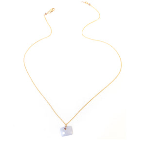 Lavender Chalcedony Necklace