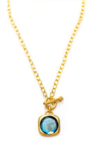 Load image into Gallery viewer, Labradorite Toggle Pendant Necklace
