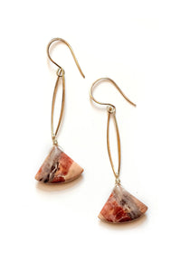 Pink Dolomite Earrings