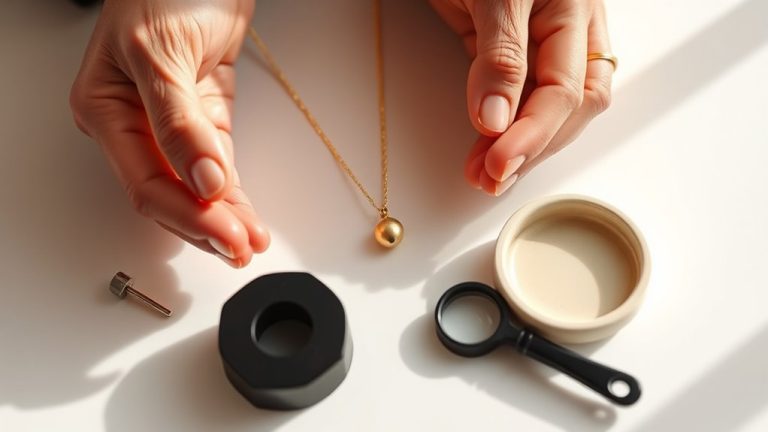 authenticating genuine gold jewelry