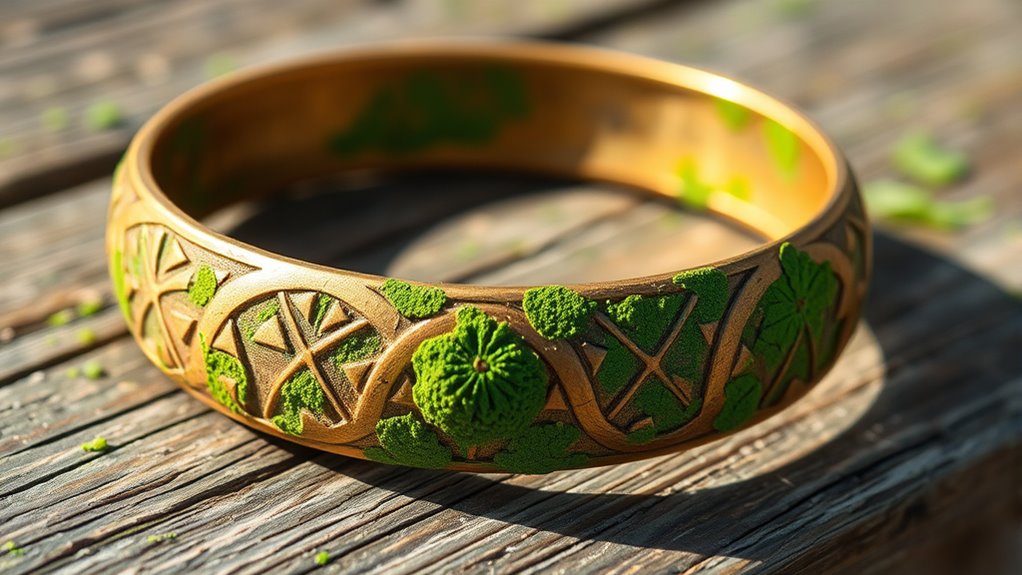 brass reacts with moisture