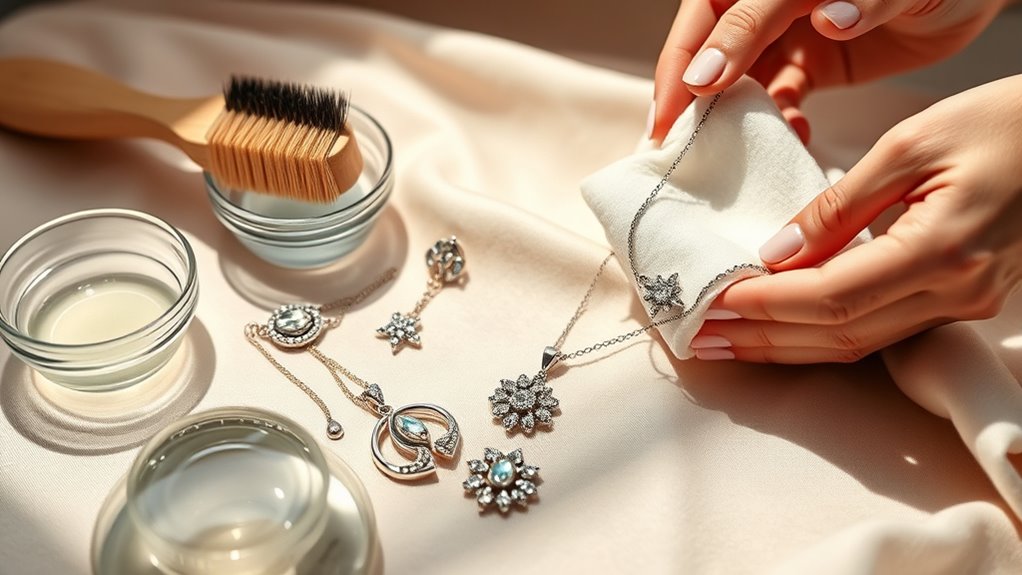 brighton jewelry cleaning steps