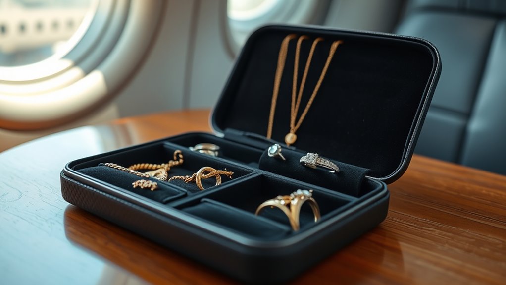 carry jewelry securely onboard