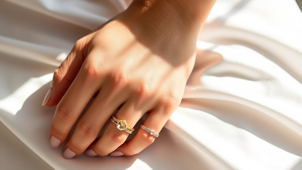 choose jewelry color accordingly