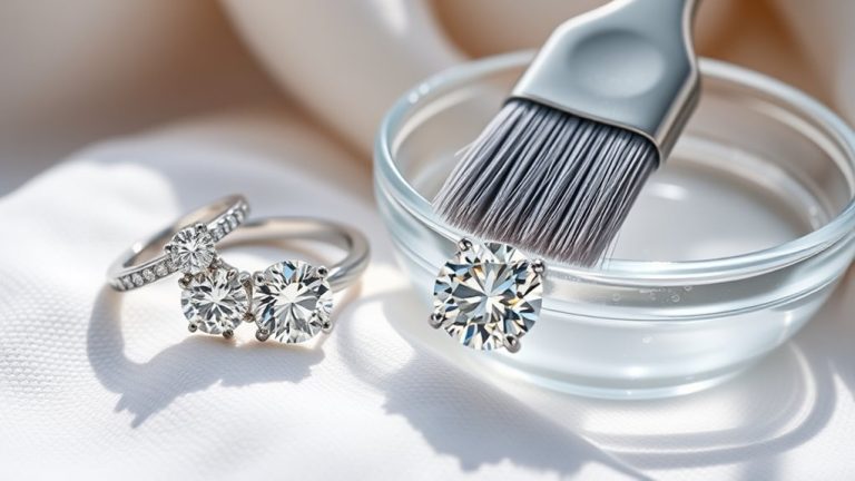 clean diamonds carefully step by step