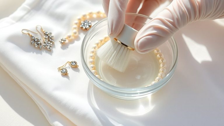 clean fake jewelry properly