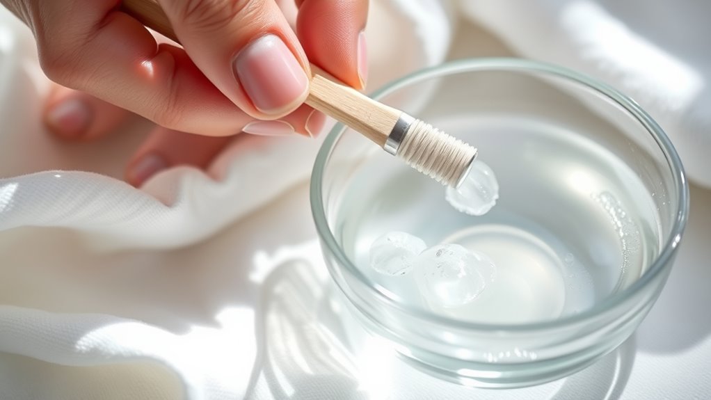 clean titanium jewelry easily