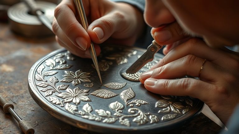 crafting intricate metal designs