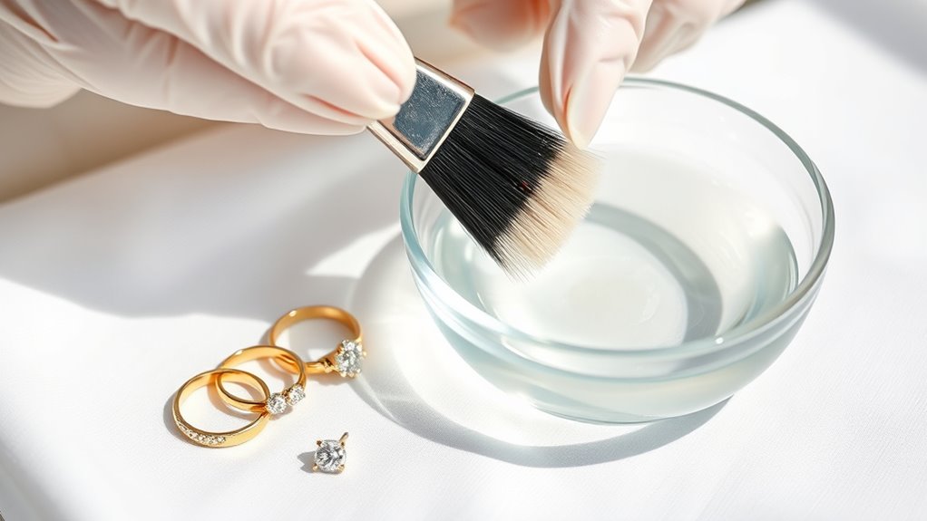 disinfect jewelry in 3 steps