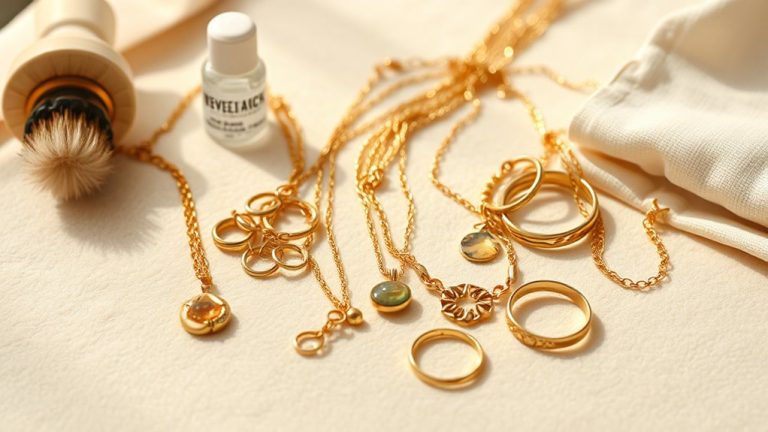 gold filled jewelry care