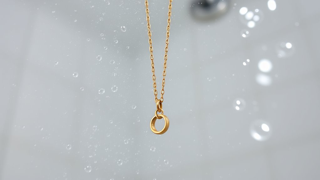gold jewelry durability in water