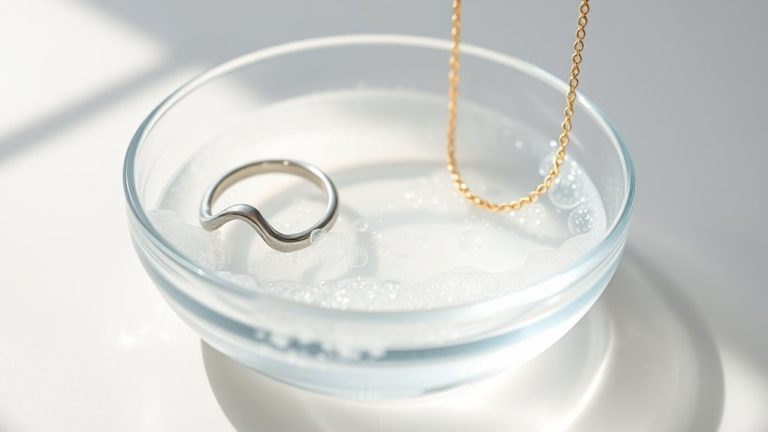 hydrogen peroxide cleans jewelry