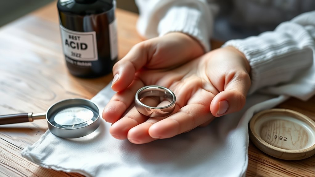 identify genuine silver jewelry